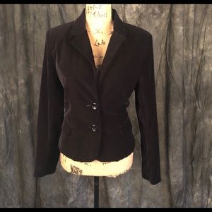 Beautiful black velvet blazer